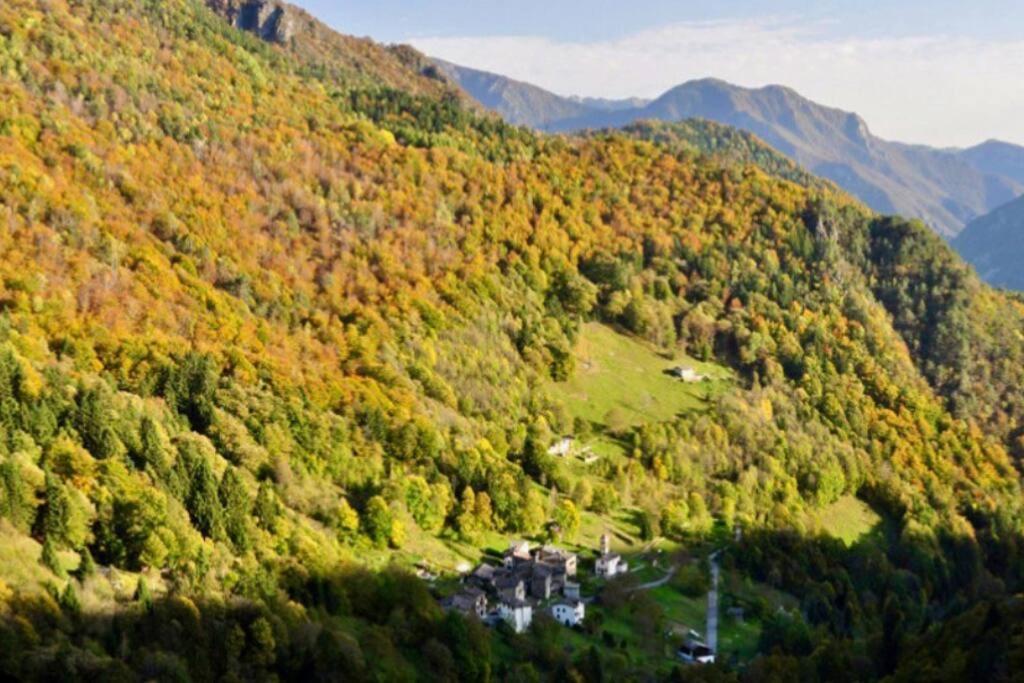Appartamento Panoramico Casa Gerro Averara エクステリア 写真