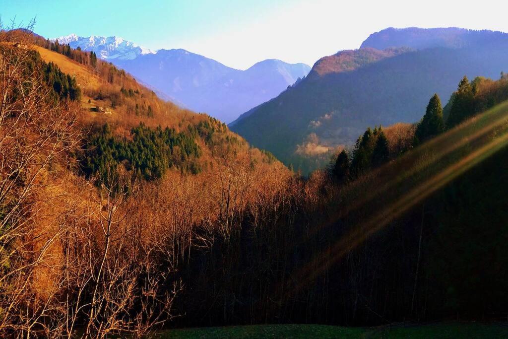 Appartamento Panoramico Casa Gerro Averara エクステリア 写真