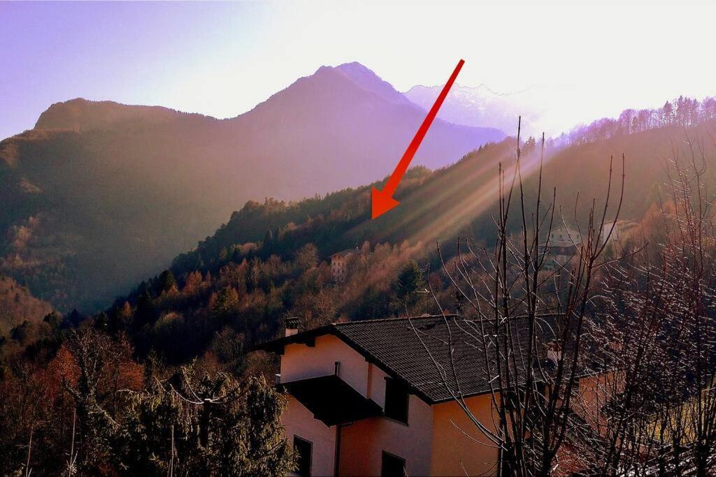 Appartamento Panoramico Casa Gerro Averara エクステリア 写真